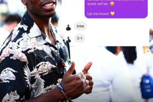 前法国+尤文球员博格巴预测欧冠决赛：2-1，国米获胜