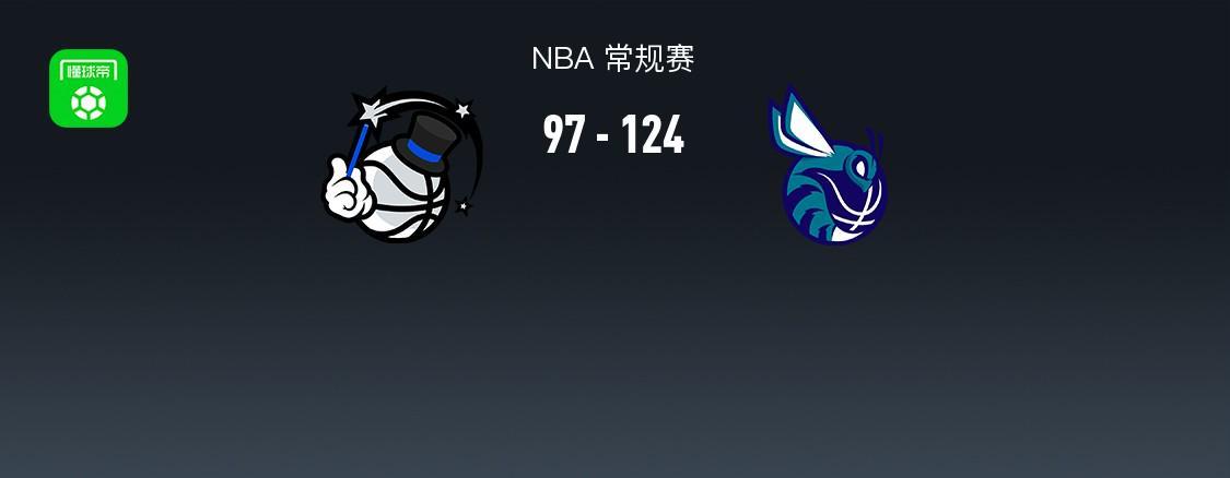 开云平台-NBA战报：黄蜂124-97大胜魔术，班凯罗23分